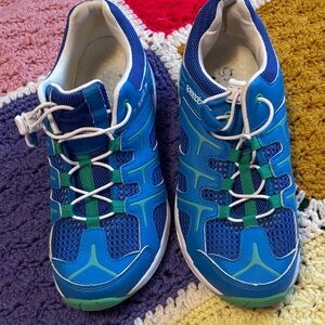 Speedo Mens Vibrant Blue and Teal Sneakers